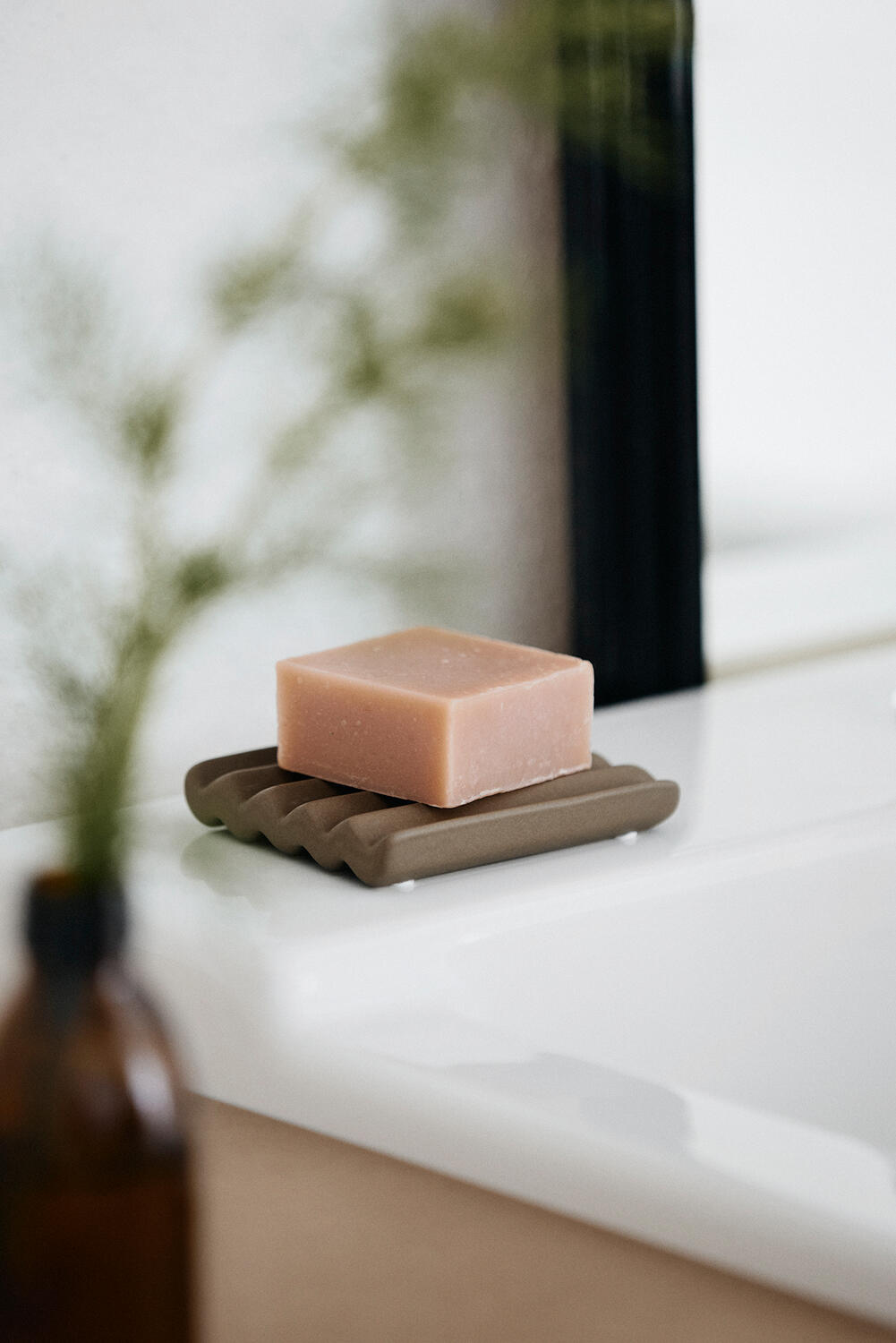 Ceramic sæbeskål - L10 cm